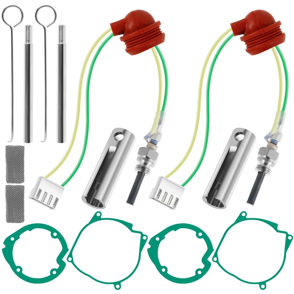 Комплект для ремонта свечи накаливания 12 В 2 кВт 5 кВт 8 кВт Запчасти для ремонта свечи зажигания Воздушный дизельный стояночный отопитель Свеча накаливания Комплект для подогрева автомобиля на стоянке Автоаксессуар