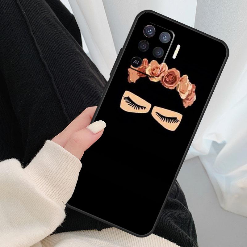 Мусульманский Исламский Чехол-Хиджаб для Девочек Арабский Для Oppo A18 A38 A58 A78 A98 A80 A60 A40 A96 A76 A16 A94 A74 A54 A15 A17 A57 A77 A5 Pro