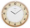 Clock Wall Clock Natural Radio Analog Wood Frame Natural Color Wood KX321A