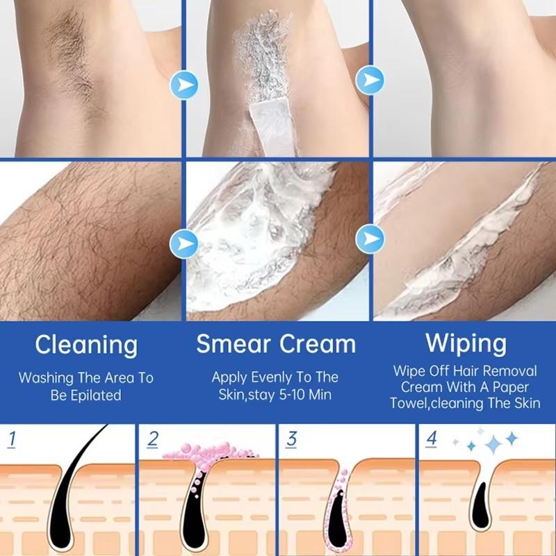Health Hair Removal Cream Permanent Epilator Cream Intimate Areas Painless Hair Remover Growth Inhibitor For Woman Men Body Care