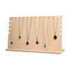 Wood Jewelry Necklace Display Stand Hanging Necklace Jewelry Holder  Gift