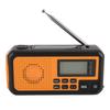 Аварийное радио с ручкой USB, зарядка на солнечной батарее, сигнализация SOS, светодиодный фонарик, радио для кемпинга на открытом воздухе