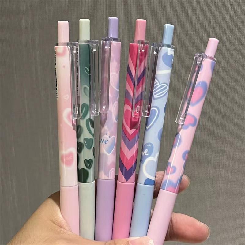 ST Фиолетовая Роза Гелевая ручка-роллер - Плавное письмо, Высококачественная ручка для экзаменов для студентов