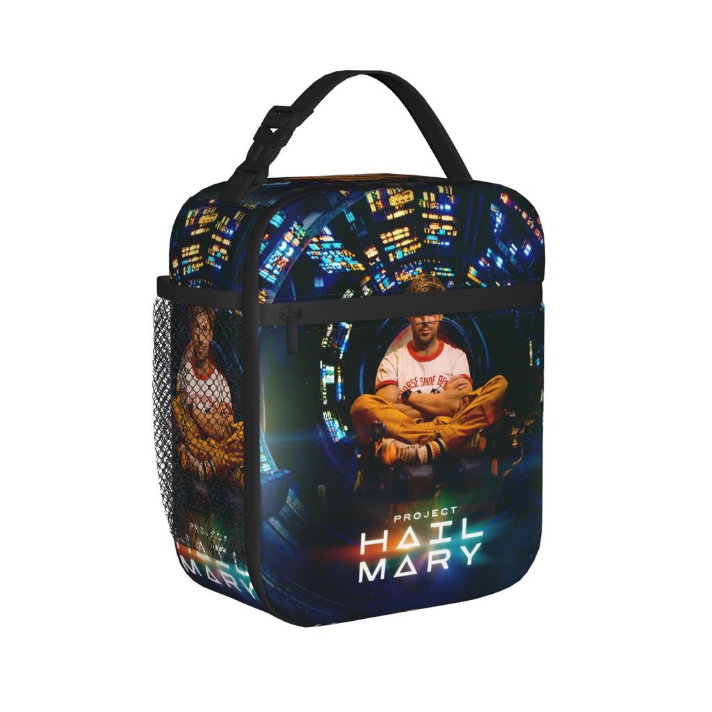 Project Hail Mary Gosling Alien Insulated Lunch Bags Leakproof Reusable Cooler Bag Tote Lunch Box School Travel Men Women