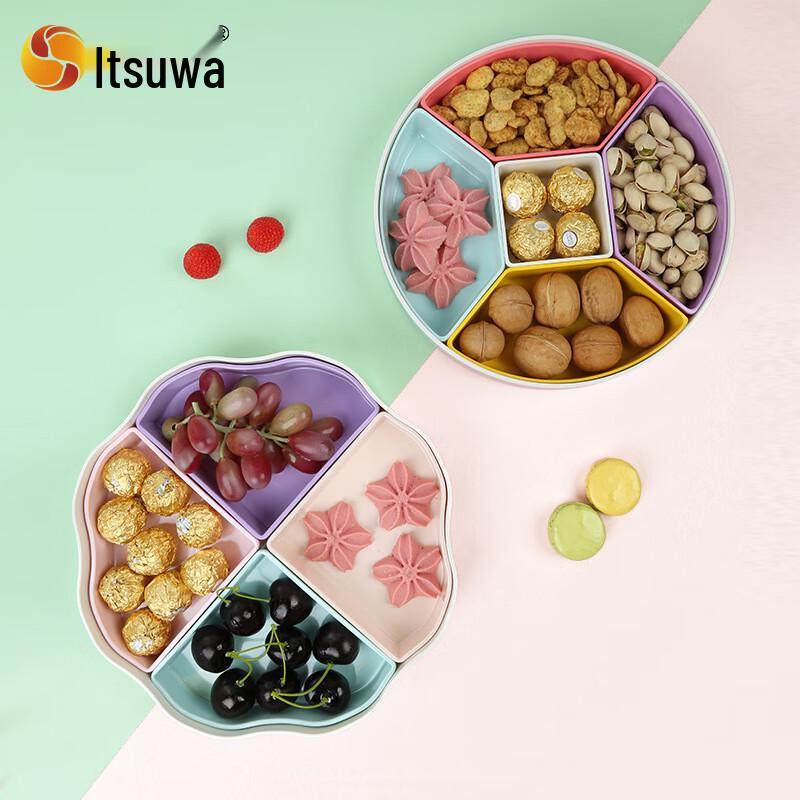 Поднос для закусок Hello Kitty из меламина, круглый