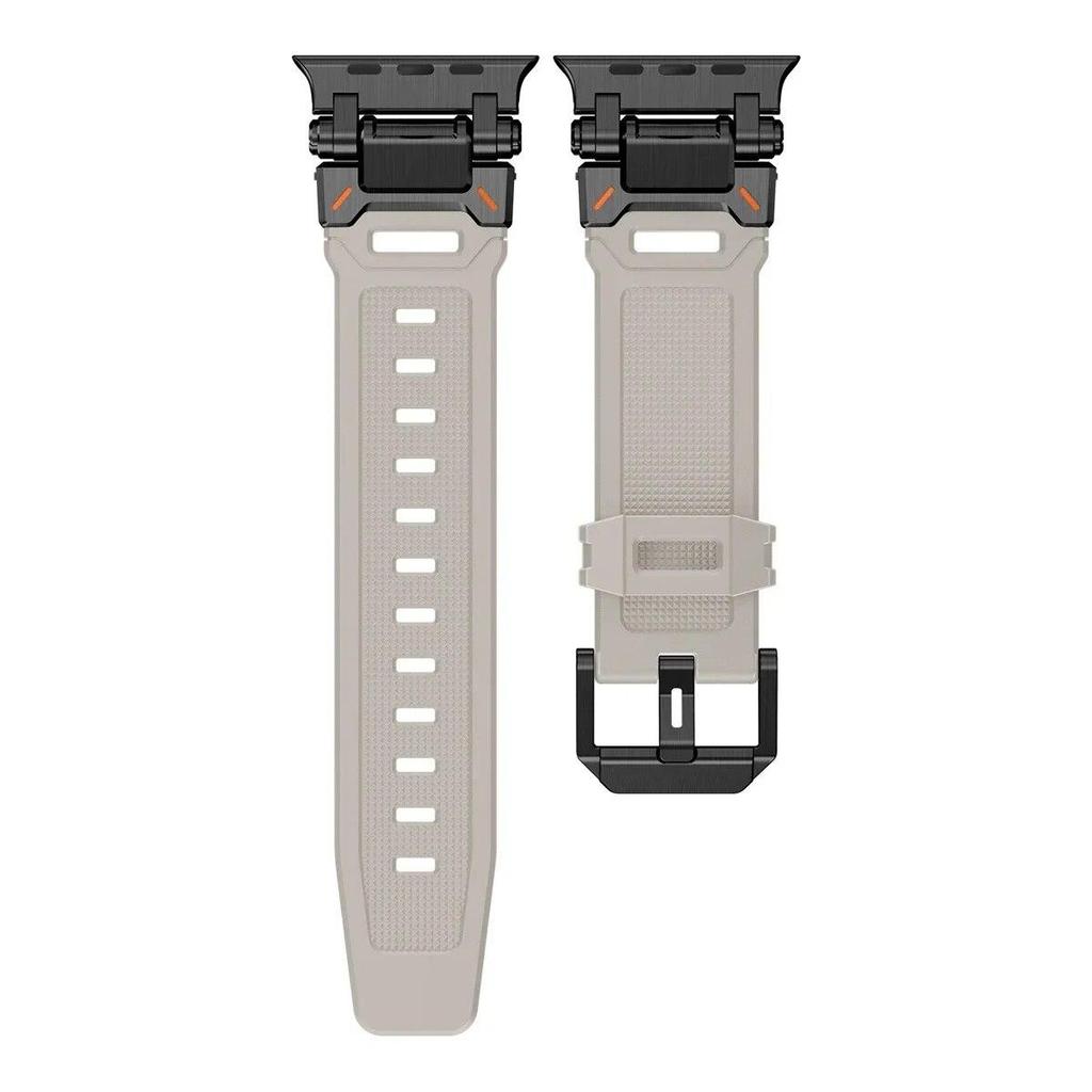Силиконовый ремешок для Apple Watch Band Ultra 2 1 49 мм 45 мм 44 мм 42 мм мягкий спортивный ремешок для iWatch Series 9 8 7 6 5 SE аксессуары для браслетов