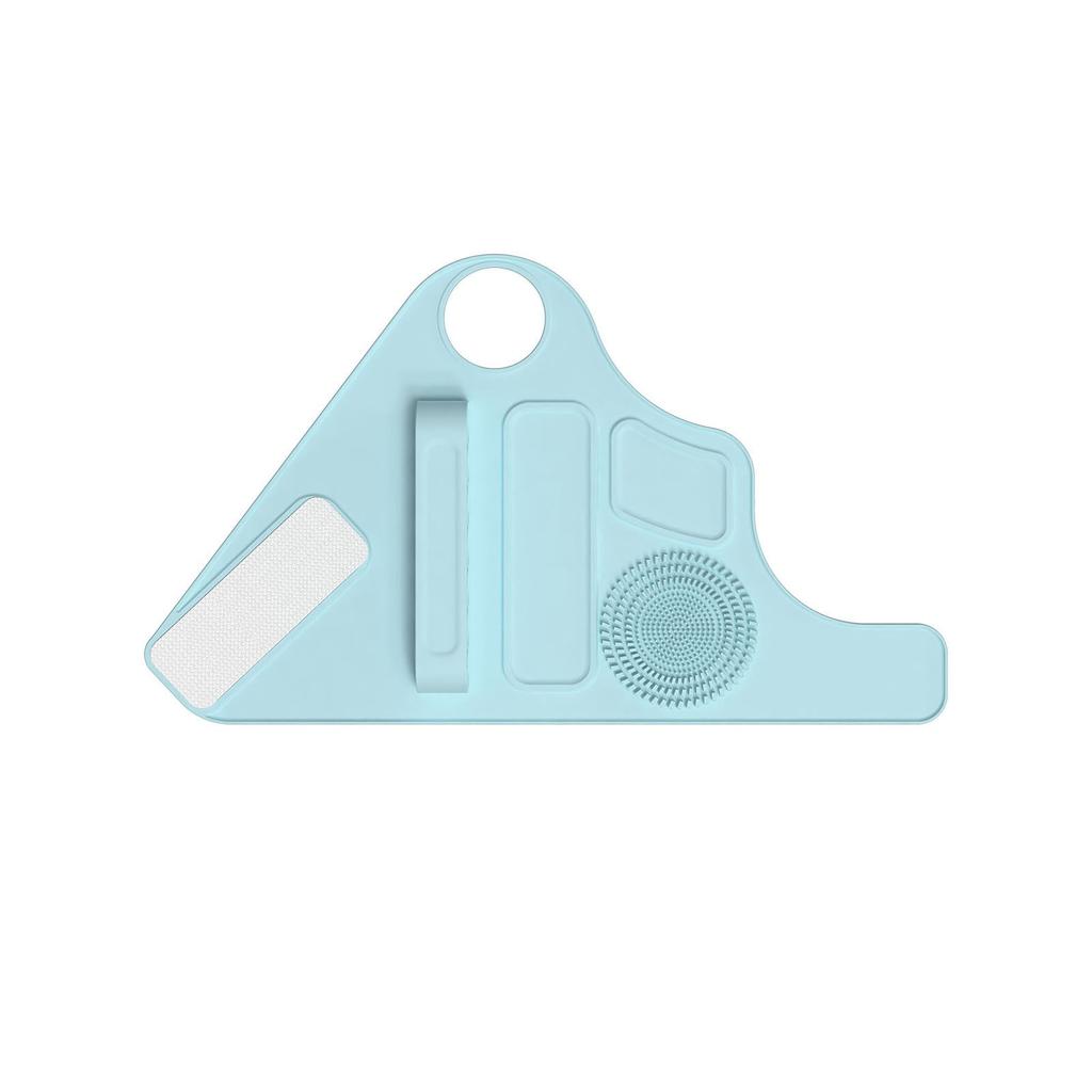 Силиконовая кисть для макияжа с жидкой основой, консилером, тоником, пинцетом, средством для хранения и очистки кистей