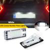 2 шт. Для Renault Captur Espace Fluence Scenic MK2/3/4 Latitude Laguna Modus Светодиодная лампа подсветки номерного знака Canbus Белая 6000K
