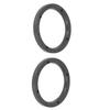 2PCS Car Audio Stereo Speaker Adaptor Rings 7in OD 5.5in ID Mounting Brackets Universal Modification