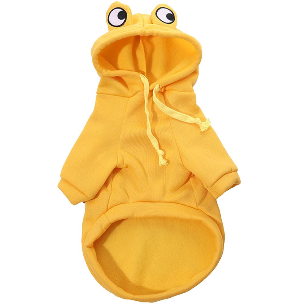 Мягкая зимняя одежда с капюшоном для собак с фруктами, милый костюм для собаки, свитер для собаки, толстовка для холодной погоды, пальто для домашних животных для щенков, маленьких средних собак, кошек, теплая одежда для собак