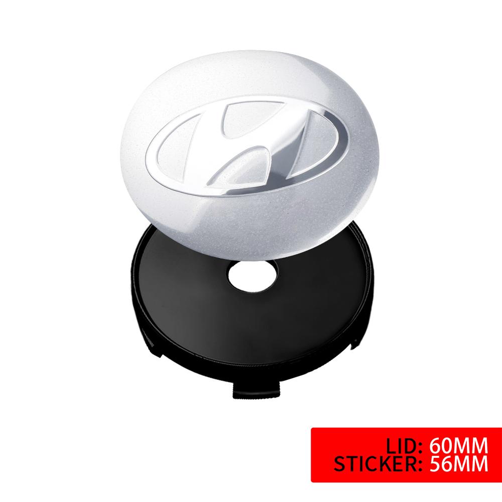 Car Wheel Center Cap Hub Covers Badge Sticker Auto  Accessories For Hyundai Accent Elantra Wagon Tucson  i20 i30 i40 ix20 ix35 R5
