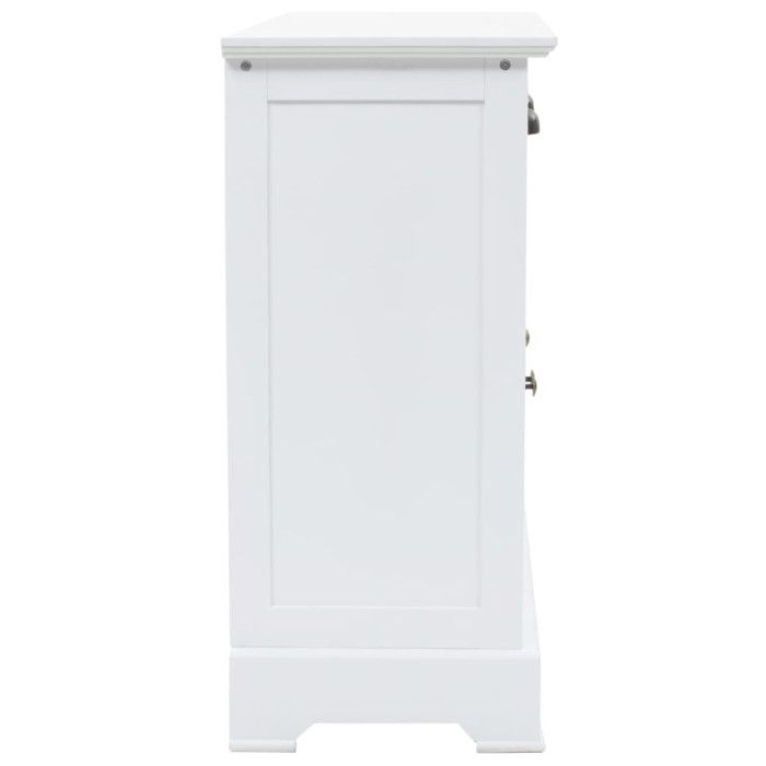 VidaXL Buffet avec 3 portes MDF et Bois de pin 105x35x77,5 cm 245754