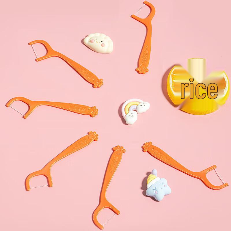 FAWNMUM Детские зубочистки-флосс с мишкой