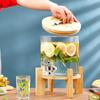 Homeglen Heat-Resistant Glass Beverage Dispenser