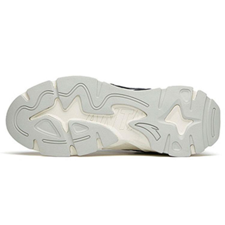 Anta Lifestyle Series Shock Absorbing Wear Resistant Low Top Casual Shoes Men Casual Shoes White Red Black 112148890-8