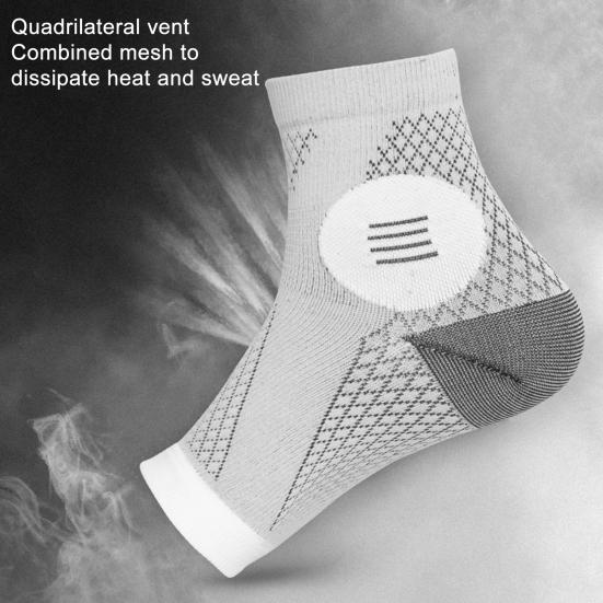 2 пары носков для невропатии, дышащие мужские и женские обезболивающие, компрессионные рукава для ног, без пальцев, артрит, защита лодыжки, поддерживающий бандаж