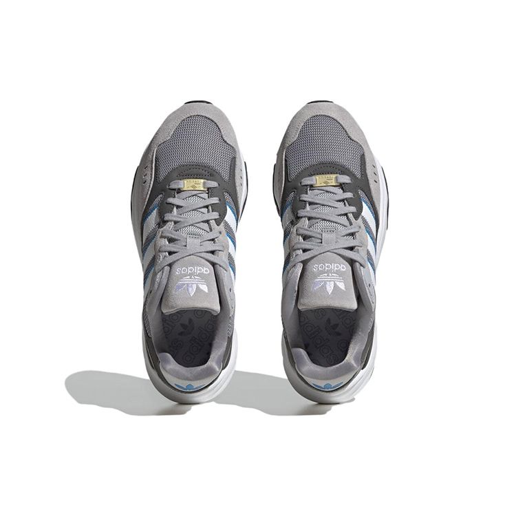adidas Кроссовки унисекс Retropy F90 Grey Pulse Blue Grey-Five Core-Black FZ6605