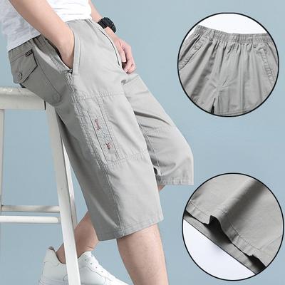 Мужские шорты-карго, летние шорты для бега, мужские свободные рабочие повседневные хлопковые шорты, мужские большие размеры 6XL