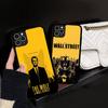 ТВ Волк С-Улицы С-Стены Для IPhone 17 16 Pro Max Air 15 14 13 12 Mini Plus 11 Жесткий PC+TPU Задняя Крышка Телефона