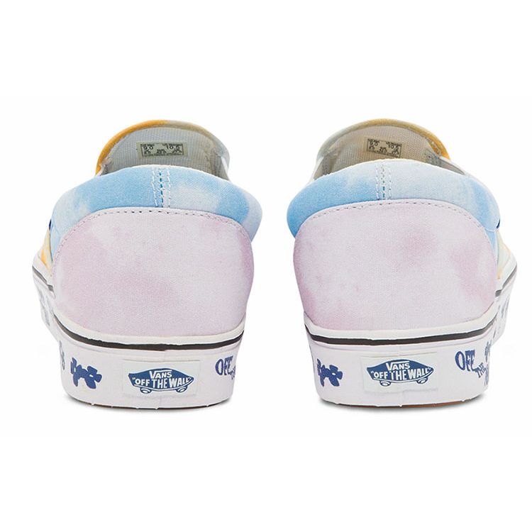 Vans Кроссовки-слипоны ComfyCush Pastel Tie Dye унисекс, разноцветные, разноцветные, истинно-белые, VN0A7TNMB1Y