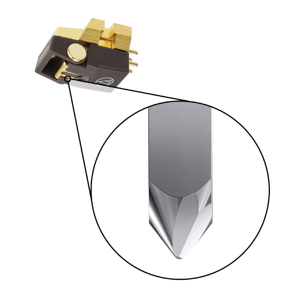 Audio Technica VM750SH VM-тип стерео картридж сплошная игла Shibata высококачественная модель проигрывателя пластинок с иглой для грампластинок