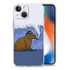 Милый Капибара Роскошный Прозрачный Чехол Для Телефона Для iPhone 15 16 14 13 12 11 Pro Max XS X XR SE 7 8 Plus Прозрачная Защитная Крышка Объектива