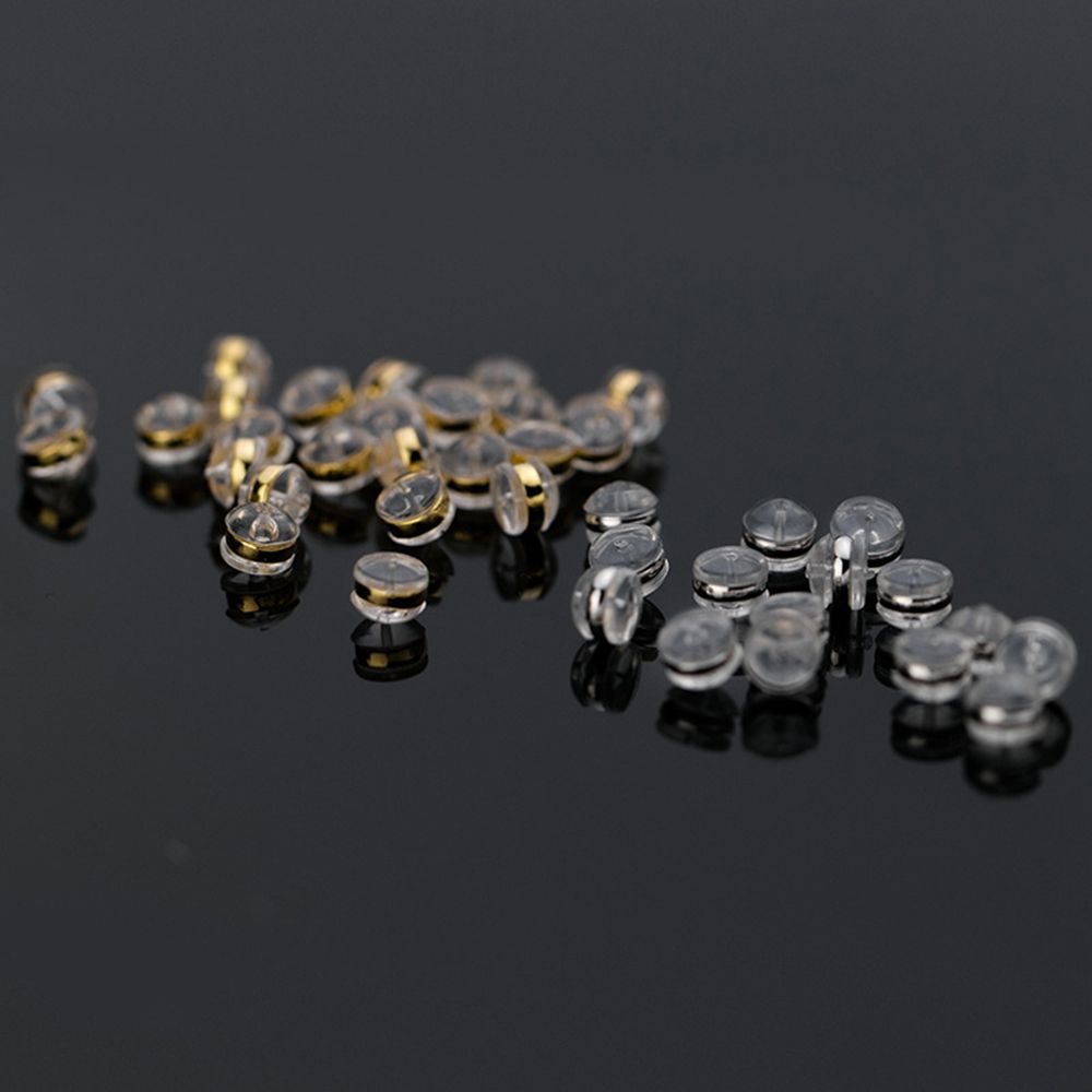 Soft Glue Jewelry Findings Earring Back Stoppers Ear Stud Backs Earring Pads DIY Stopper Plugs