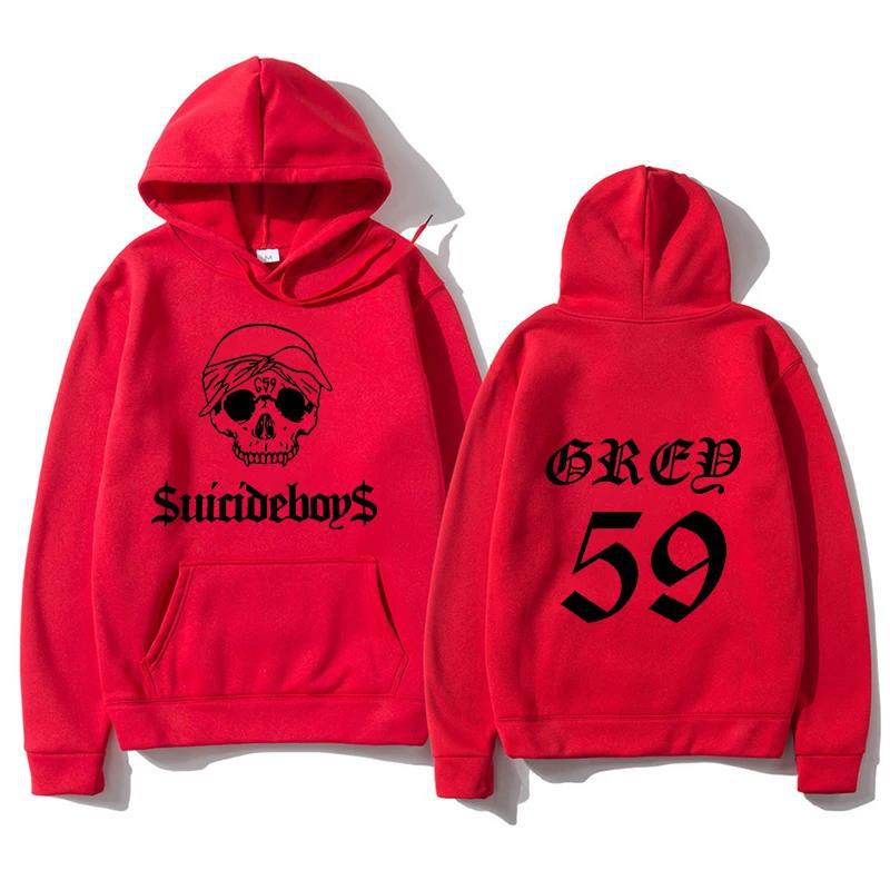 Принтованная футболка Suicideboys G59 Tour Толстовка Осенний свитшот Мужская Женская Модный Дизайн Бренда Пуловер Мужские Флисовые Толстовки