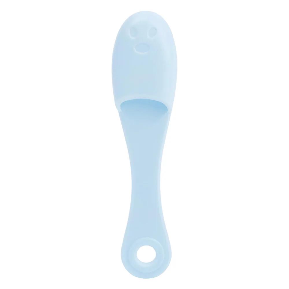 1pc Silicone Nose & Blackhead Cleaning Brush - Soft Bristle Facial Cleansing Brush for Pore Care,Gentle Exfoliating Massage Tool