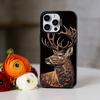 Deer hunting camo Phone Case For iPhone 17,16,15,14,13,12,11 Plus,Pro Max,XS,Colorful Silver Black Cover
