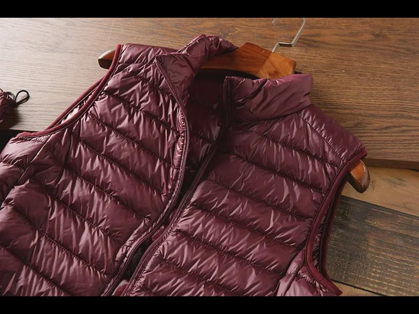 Men's Portable Clothing: Cut-Label Cotton Vest, Casual Warm Jacket