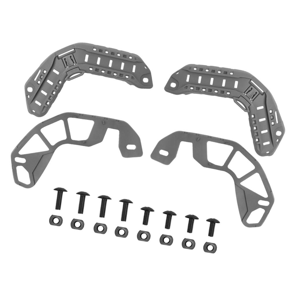 Helmet Rails Helmet with Mounting Screws Mount for Integrate Necessary