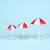 Miniature Landscape Dollhouse Fairy Garden Beach Sun Umbrella Micro Landscape Seascape Decoration