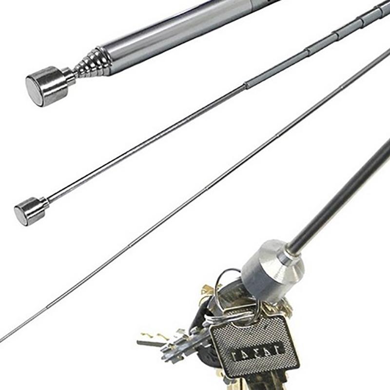 Портативный телескопический магнитный длинный стержень-захват, инструмент, выдвижная палка