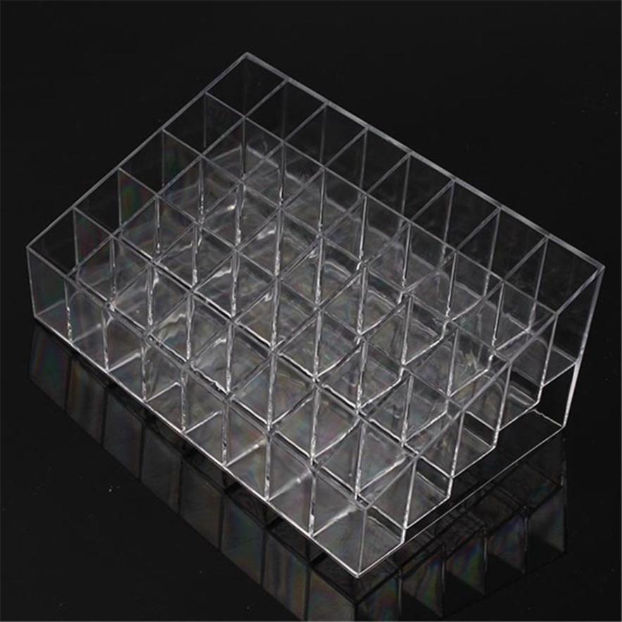 40 Grid Transparent Lipstick Display Stand