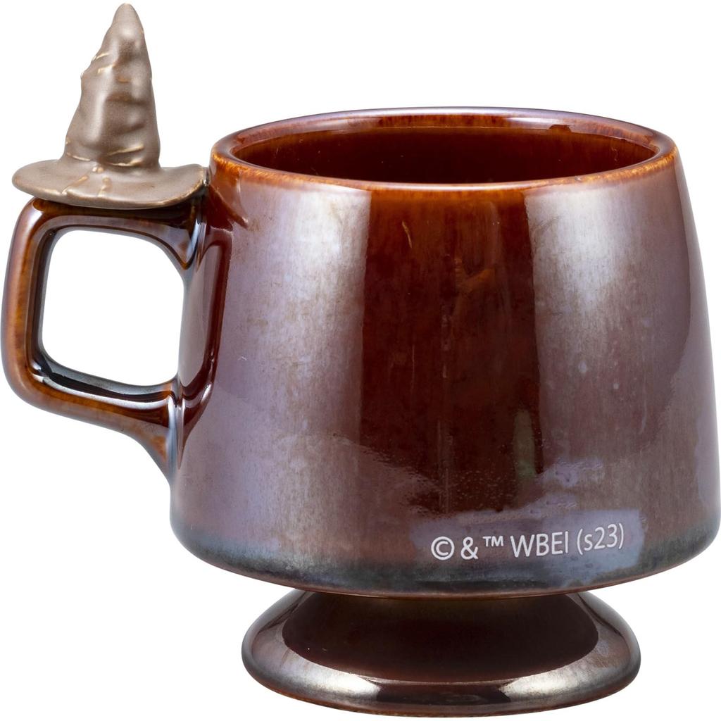 Кружка Sunart "Гарри Поттер" Распределяющая Шляпа с Фигуркой - Дизайн Факультета, Янтарная Глазурь, Товары Гарри Поттера, Предмет из Фильма SAN4156