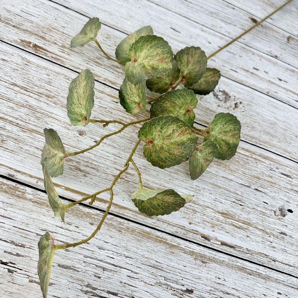 Artificial Spectabilis Malus Leaf Plant For Living Room And Decoration Balcony