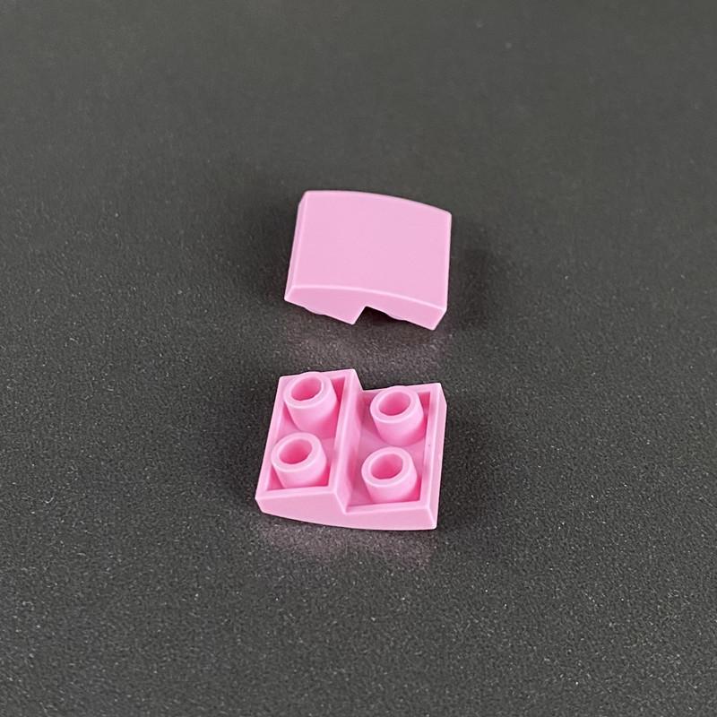 Compatible With 32803 2X2 Reverse Arc Parts Small Particle Assembly Technology Building Block Accessories Parts Moc Spare Parts