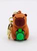 Брелок Капибара capybara на ключи, на сумку фигурка игрушка антистресс подвеска 5,5 см