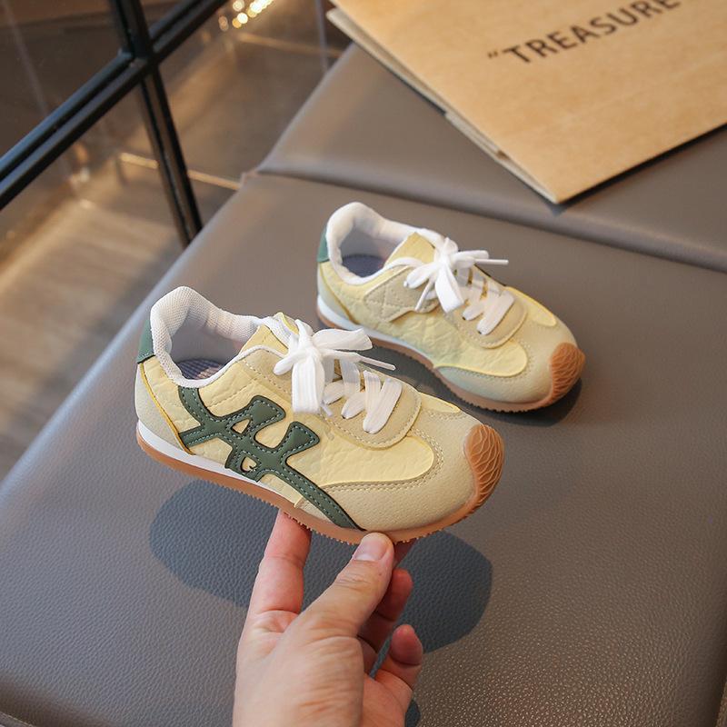 Детские кроссовки Forrest Gump 2025 новые дышащие повседневные кроссовки для девочек весна-осень спортивная обувь для мальчиков сетчатые кроссовки для детей среднего и старшего возраста