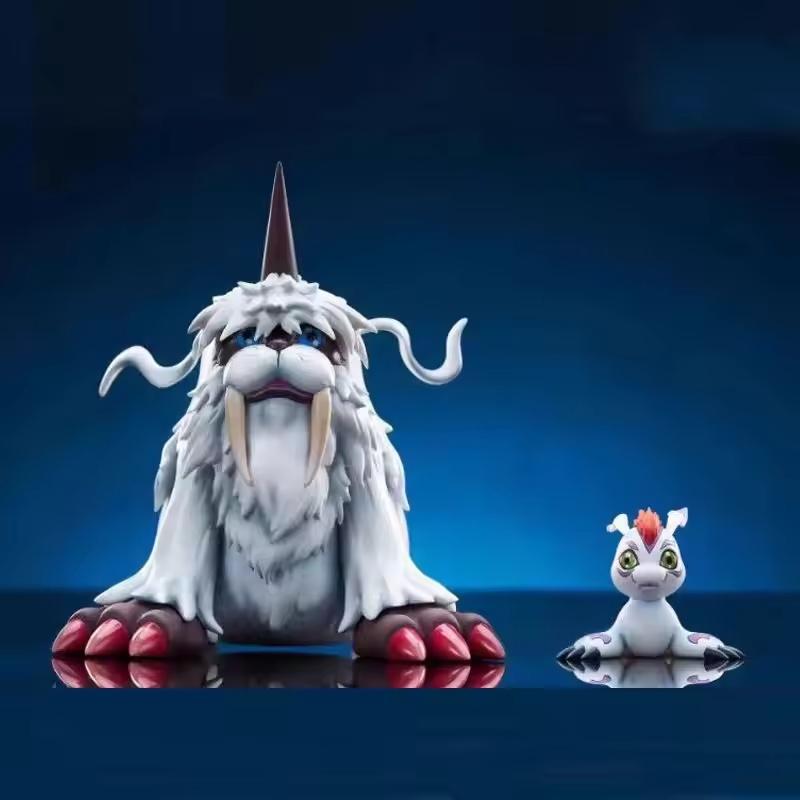 14см/5,51дюйма Аниме Digimon Adventure Иккакумон Фигурка Гомамон Экшн-фигурка ПВХ Статуэтка Коллекционная Модель Игрушки Подарки