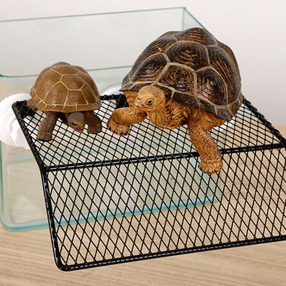 Wall-Mounted Turtle Basking Platform Adjustable Height Reptile Resting Platform Aquarium