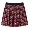 Navy Blue Pleated Sequin Skirt for Children 92/104/116/128/140