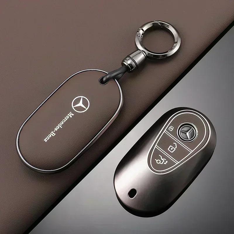 SUD2 TPU Car Smart Remote Key Case Cover Shell For Mercedes Benz C E S Class W223 W206 C260 C300 S400 S450 S500 Styling Accessories