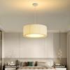 Fabric LED Pendant Light for Bedroom Home Decor Lamp Nordic Designer Hanging Lighting Suspension Decoration Chandelier Fixture