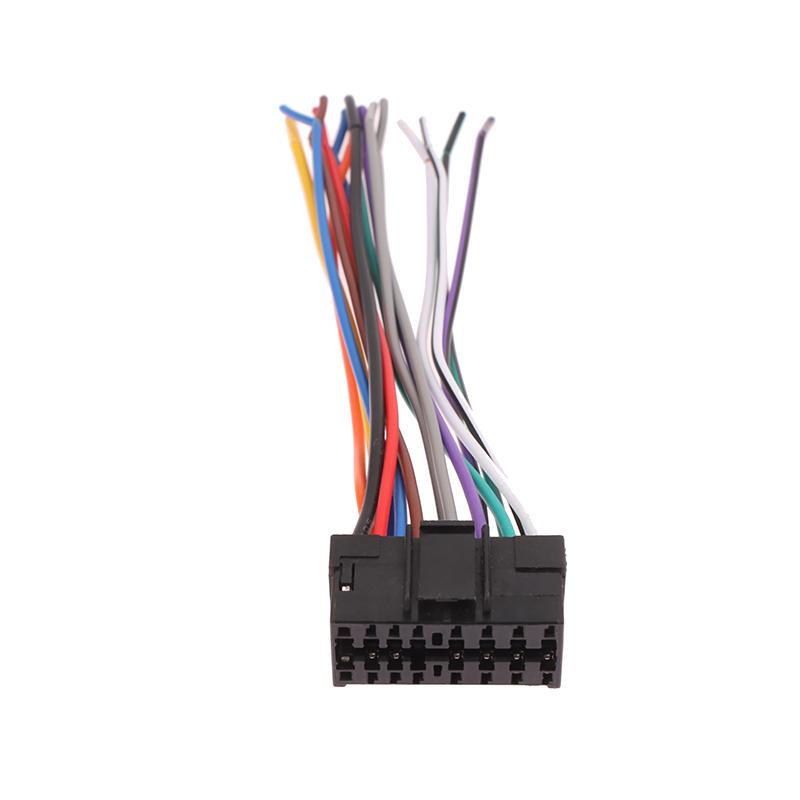 Автомобильный стерео радиоприемник 16-контактный штекер жгут проводов для Sony для Jvc радио аудиоплеер адаптер жгут проводов разъем кабель музыкального плеера