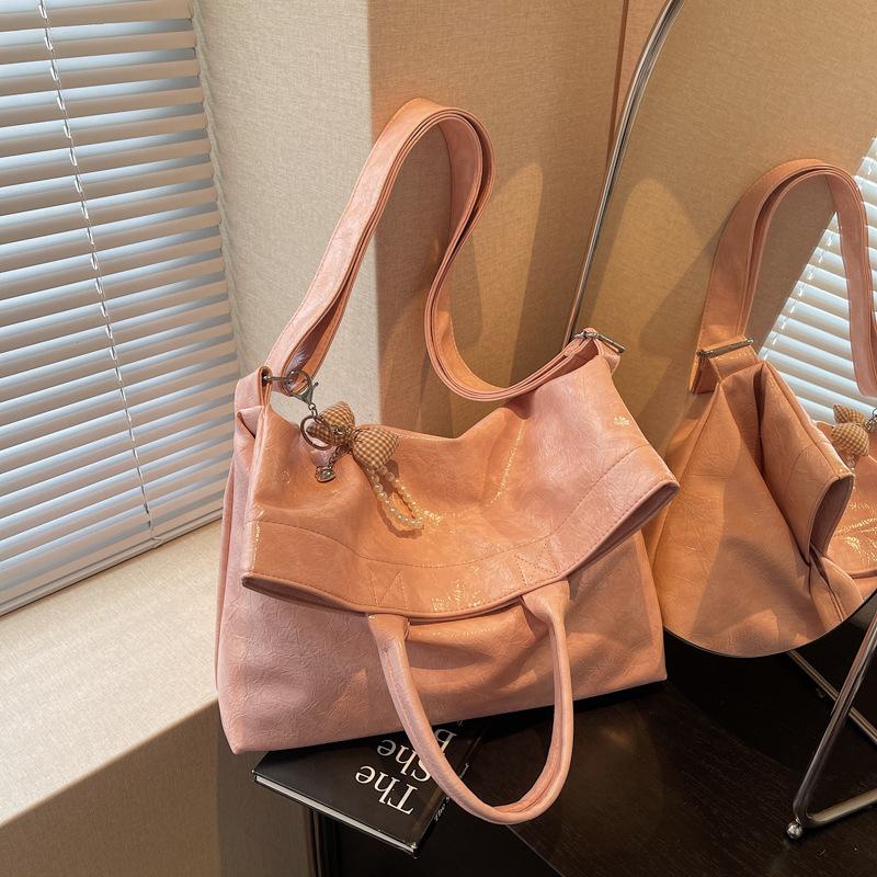 Вместительная портативная сумка для поездок на работу, женская новая модная сумка-тоут, универсальная наплечная сумка-мессенджер