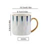 400ml Japanese Style Ceramic Coffee Mugs with Spoon Lid Breakfast Oatmeal Milk Juice Tea Office Home Water Cup Gifts Drinkware