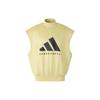 The 2024 Collection Chapter 01 Basketball High Collar Sleeveless Hoodie Unisex Tops Gold IN7703