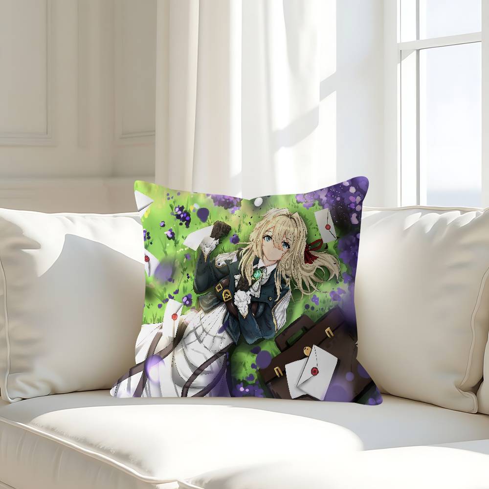 Новая наволочка V-Violet E-Evergardens, съемная, моющаяся, чехол для подушки – Мягкий лен для всех сезонов